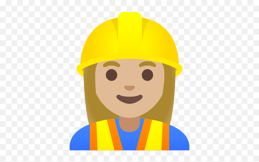 U200d Woman With Workmanu0027s Helmet And Medium Light Skin Emoji,Animated Clipart Fireworks Emoticon