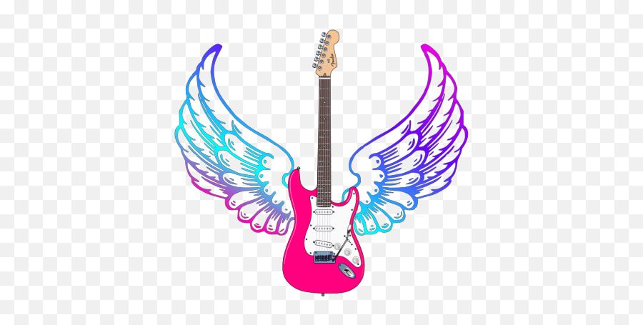 Guitar Png Svg Clip Art For Web - Angel Wings Emoji,Guitar Emoji Png