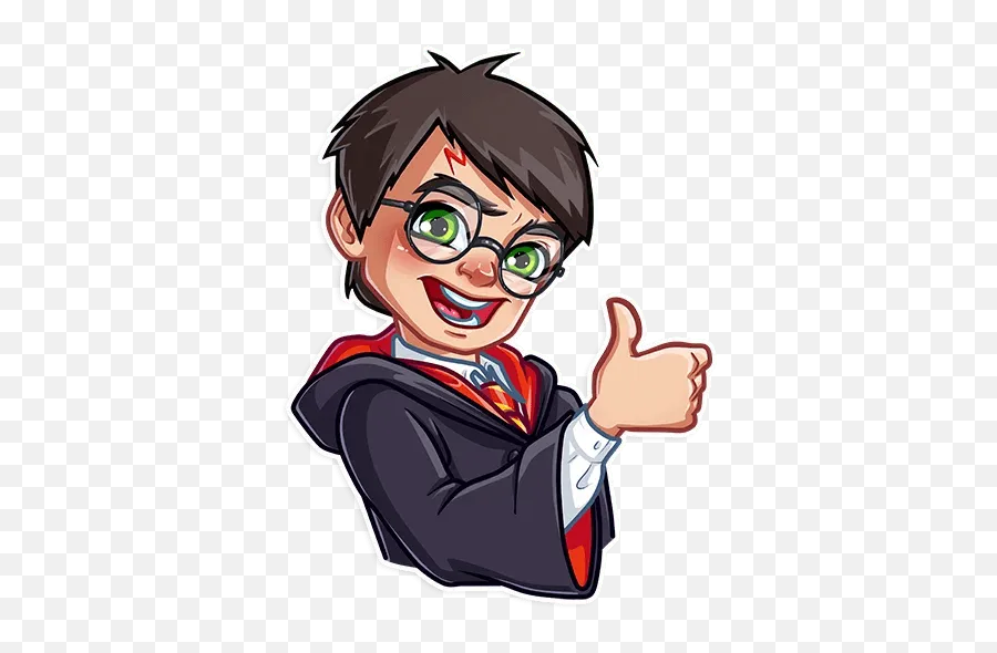 Harry Stickers Set For Telegram - Telegram Harry Potter Stickers Emoji,Harry Potter Glasses Emoji