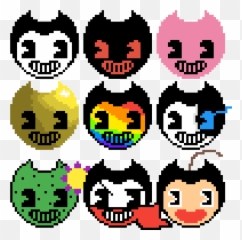 Pixilart - A Collection Of Bendy S By Rocky1337 Emoji,What Is /s Emoticon