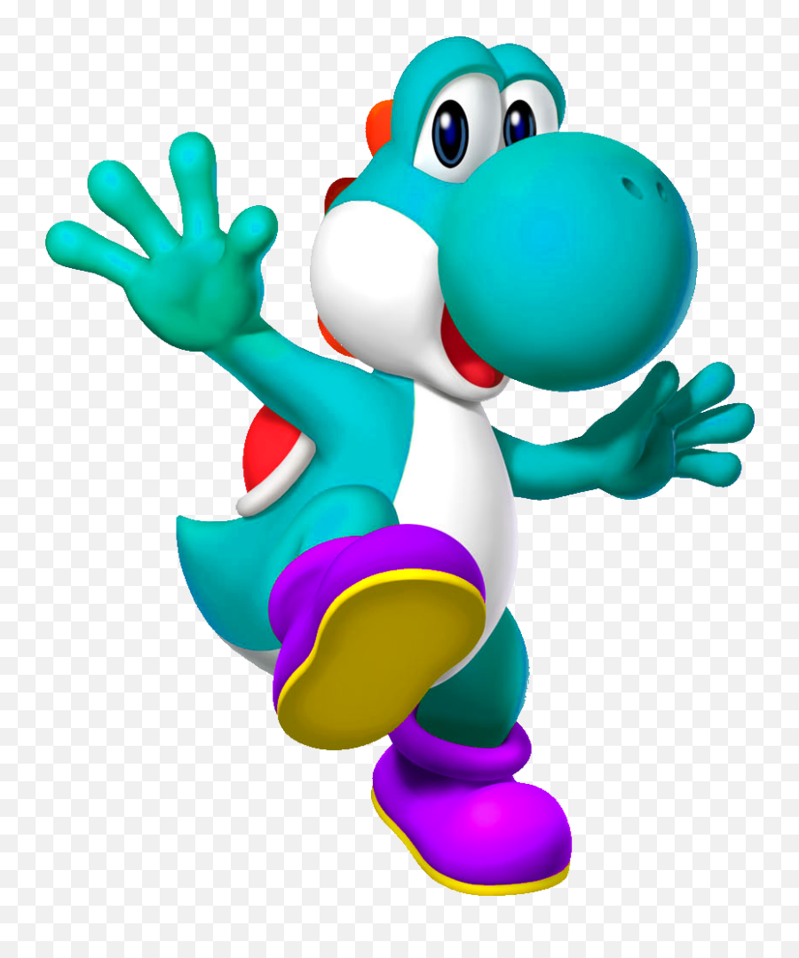 Tommyu0027s Super Mario Blog New Super Yoshi U - Yoshi Blue Super Mario Emoji,Yoshi Emoticon