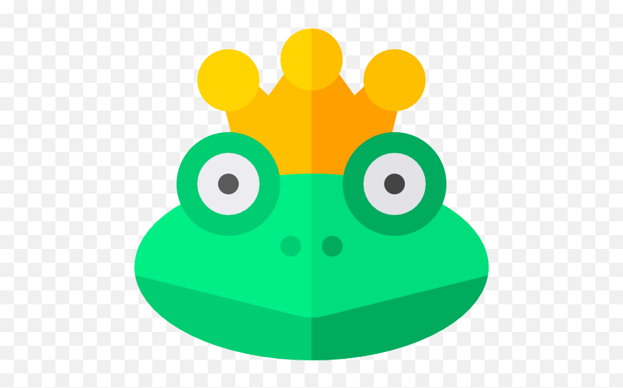 Príncipe Rana - Iconos Gratis De Animales Emoji,Emoji Rana