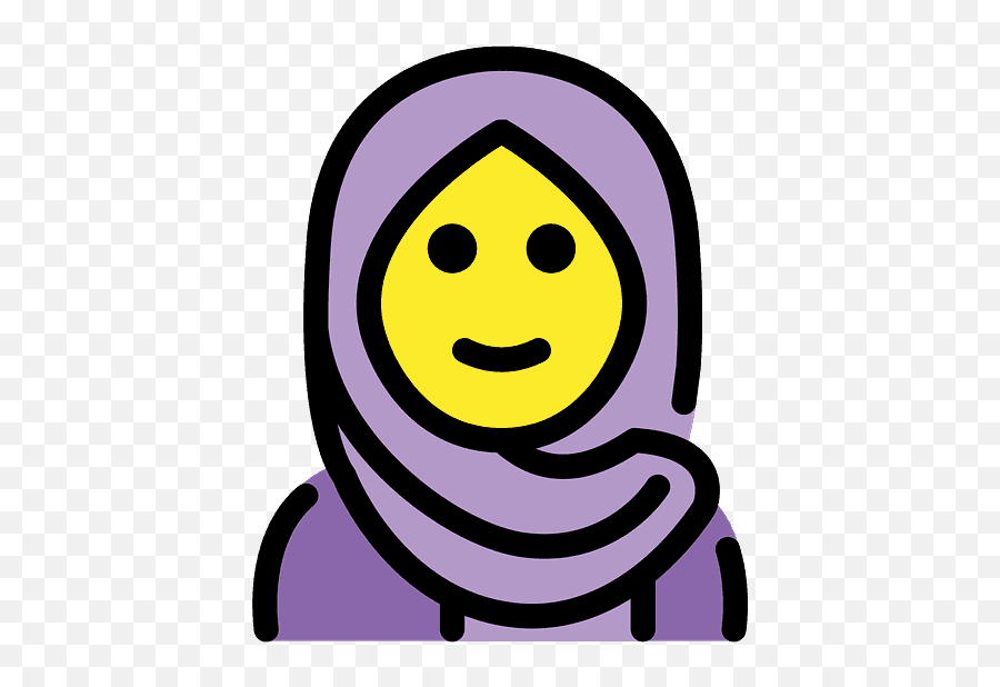 Person With Headscarf - Emoji Meanings U2013 Typographyguru Hijab,Emojis Meaning