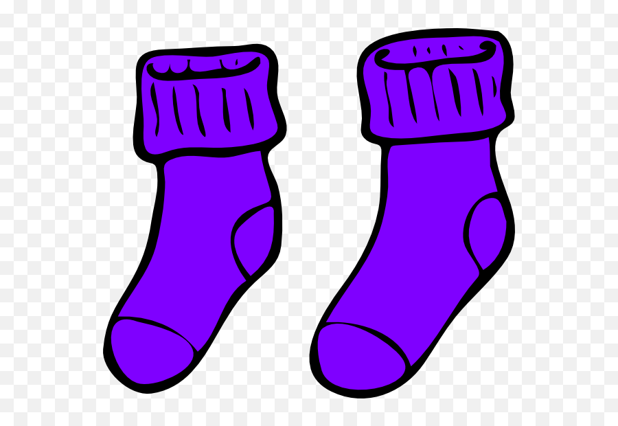 Laundry Clipart Sock Laundry Sock Transparent Free For - Purple Socks Clipart Emoji,Kids Emoji Socks