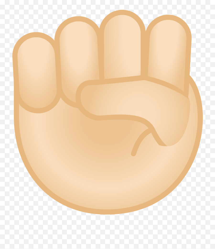 Raised Fist Emoji Clipart - Puño En Alto Emoji,Brown Raised Fist Emoji