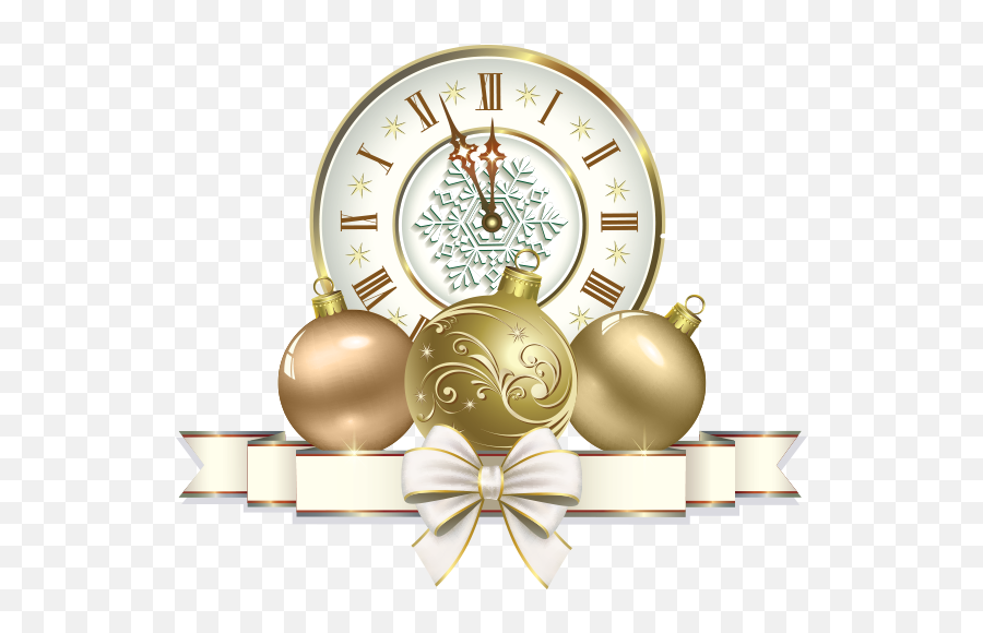 Happy New Year Stickers 2018 By Sergey Kishan - New Years Eve Clock Png Emoji,Happy New Year Emoji 2018