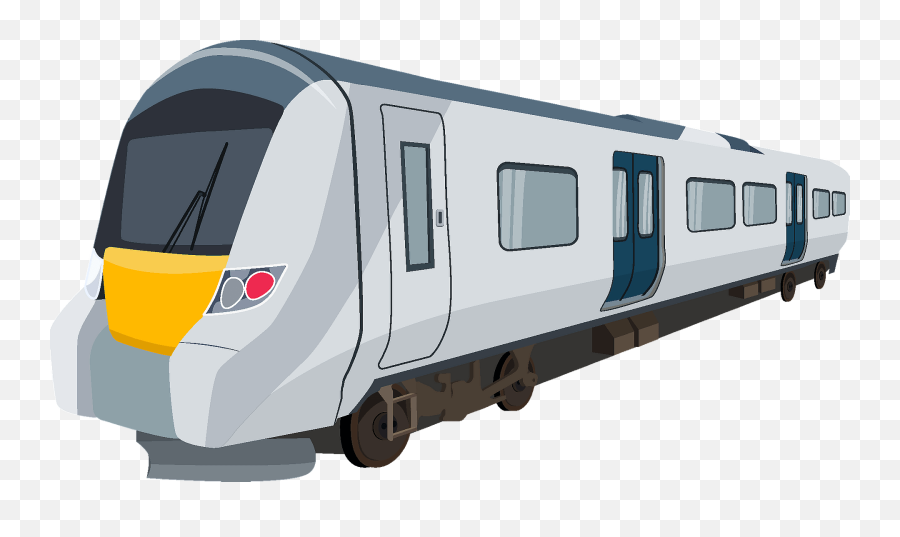Train Clipart - Train Clipart Png Clipart Emoji,Train Emoji Png