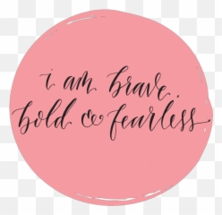Mantra Of The Month - Dot Emoji,Brave Emotion