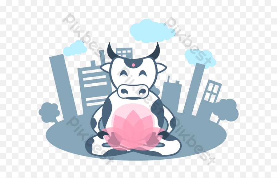 Milk And Cow Logo Ai Free Download - Pikbest Icon Bò Emoji,Superman Emoticon Copy And Paste