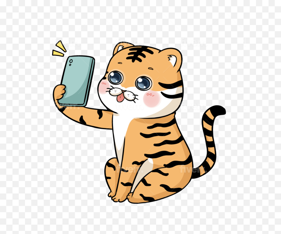 Draw Cute Animal Cartoon Pets Stickers And Emojis - Smartphone,Emojis Animals