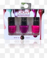 Iglow Nail Polish 3pk - Iglow Nail Polish Emoji,Nail Polish Bottle Emoji