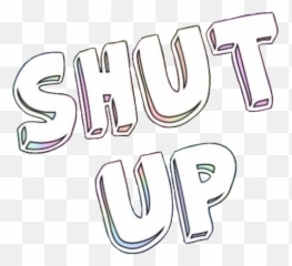 Shutup Bubble Bubbleletters Remix - Language Emoji,Emoji Bubble Letters