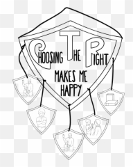 Primary Lessons Primary Songs Lds Primary - Lds Choose The Right Colouring Page Emoji,Preschool Bible Lessons God Gives Me Emotions