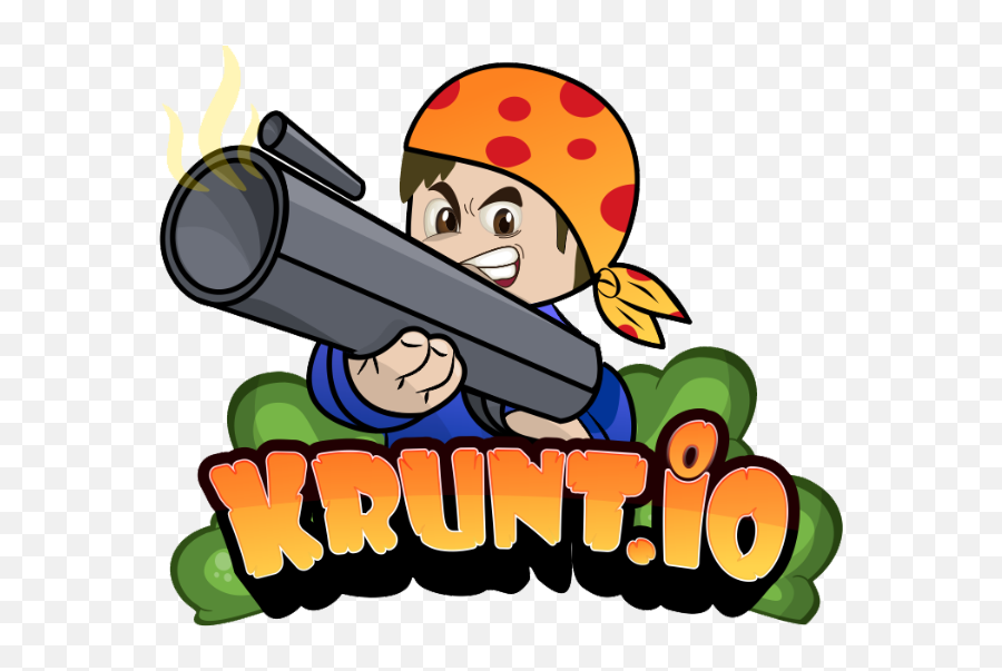 Pin On Io Games - Krunt Io Emoji,Thinking Emoji With Gun