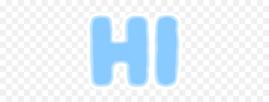 Animated Hello Stickers Hi Stickers - Animated Hi Text Emoji,Hello Text Emoticons