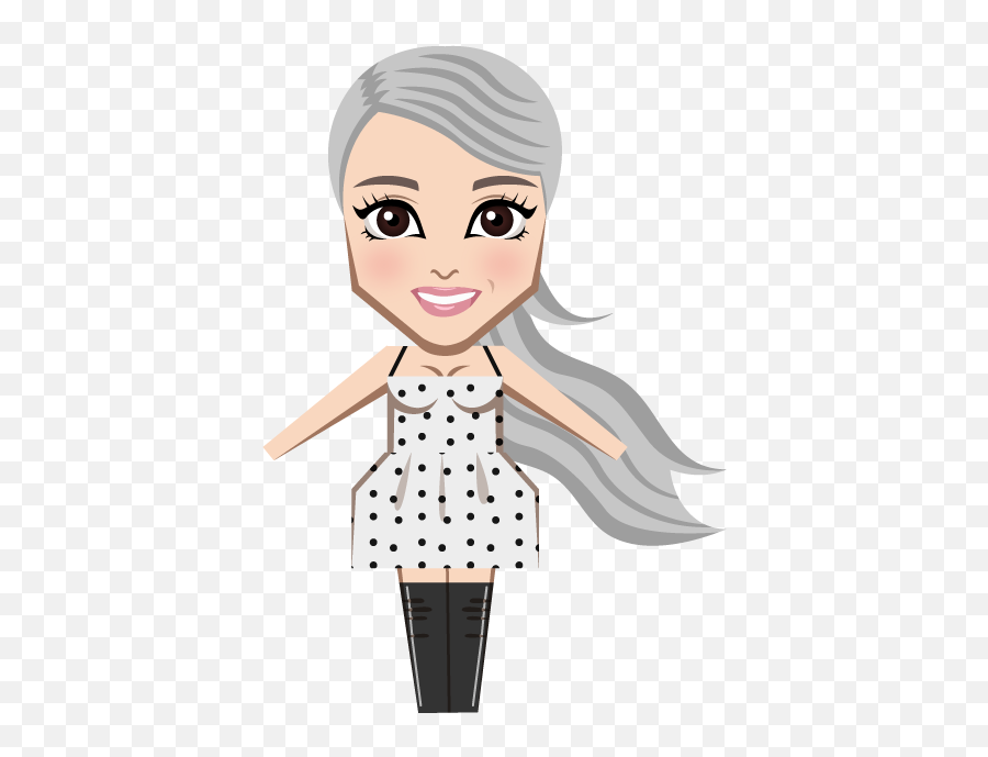 Ariana Grande Png Tumblr - Ariana Grande Download Ariana Grande Cartoon Pnj Emoji,Png De Emojis Grande