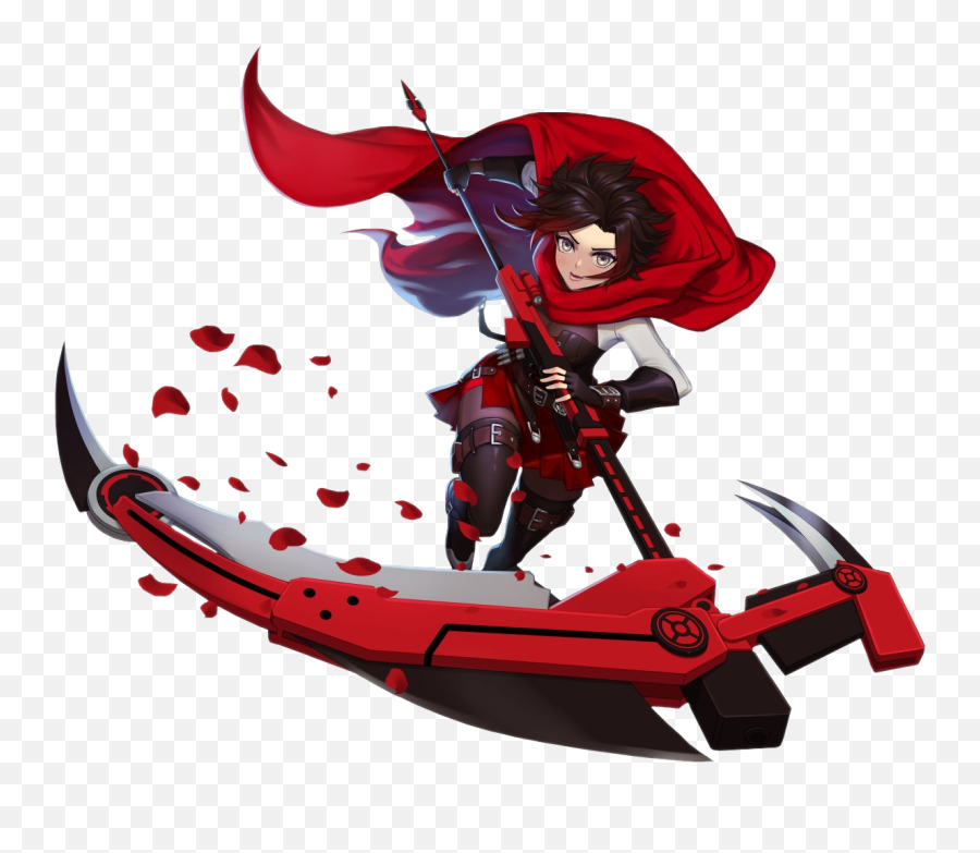 Rwby Super Busty Samurai Cowgirl - Ruby Rose Amity Arena Png Emoji,Rwby In Emojis