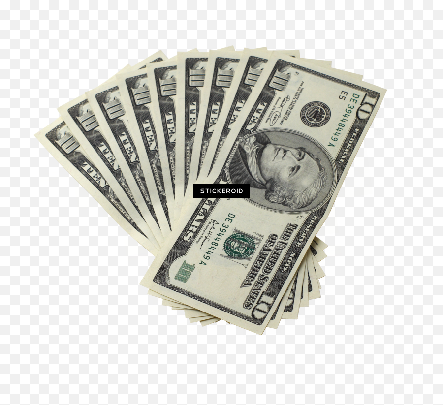 Money Bag Emoji - Dollars With Transparent Background,Money Emoji