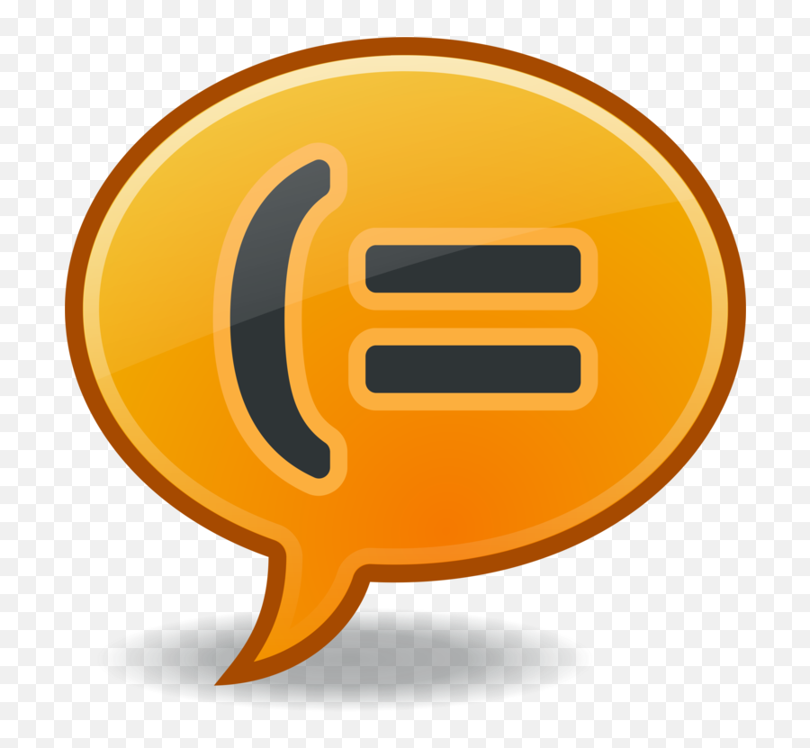 Orange Symbol Yellow - Instant Messenger Icon Emoji,Waving Hi Text Emoticon