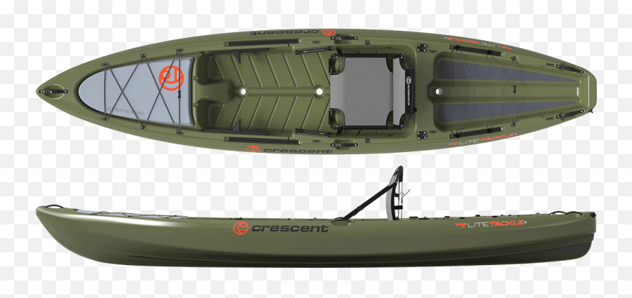 Crescent Litetackle 12u0027 Fishing Kayak - Sell Paddlingcom Emoji,Emotion Stealth Angler Kayak