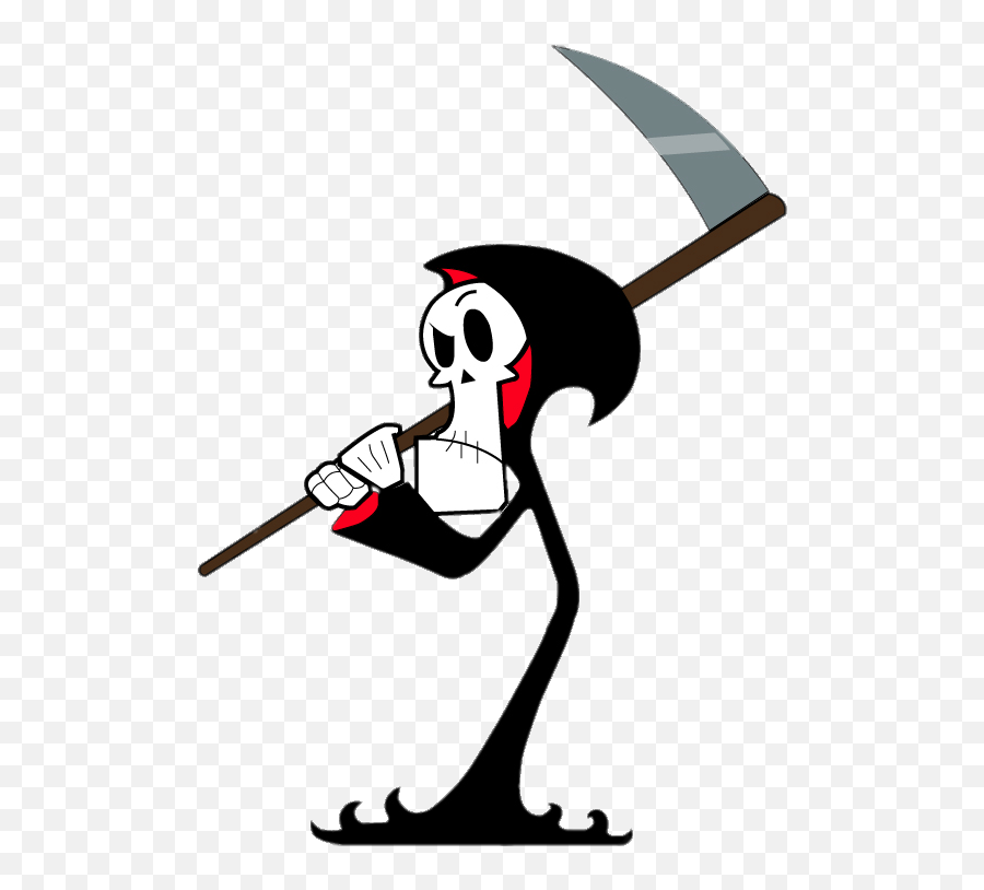 Check Out This Transparent Grim Reaper Holding Scythe Png Image - Transparent Grim Reaper Billy And Mandy Emoji,Grim Reaper Emoticon Facebook