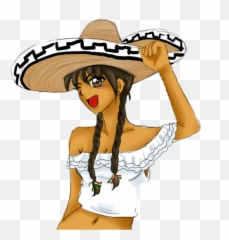 The Most Edited Mexicana Picsart - Costume Hat Emoji,Emoticon Con Sombrero