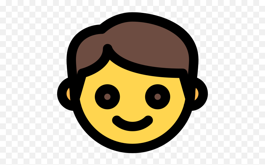 Little Kid - Happy Emoji,New Kid On The Block Emoji