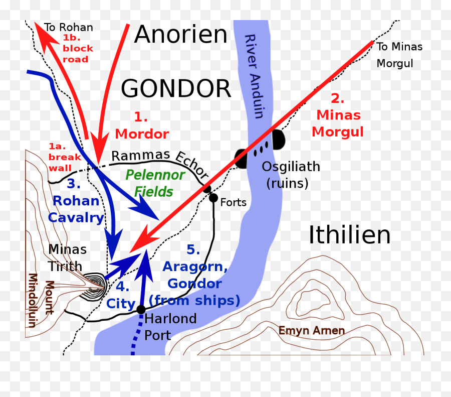 Battle Of The Pelennor Fields - Wikipedia Pelennor Lotr Emoji,Power Rangers Emotions