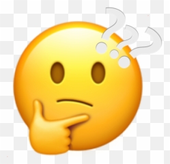 The Most Edited Hm Picsart - Thinking Emoji Gif,Confused Emoticon Transparente