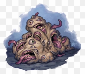 Kingmaker - Fantasy Art Gibbering Mouther Emoji,Catching Rells Emotions