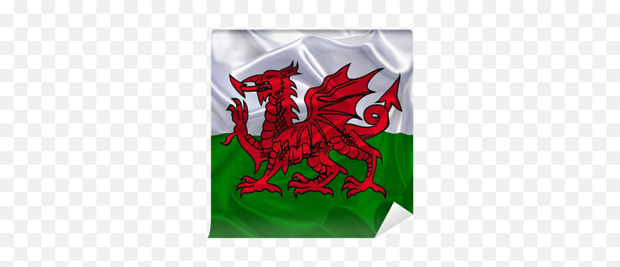 Welsh Flag Wall Mural Pixers - Welsh Flag Emoji,Amazon Seller Emoji