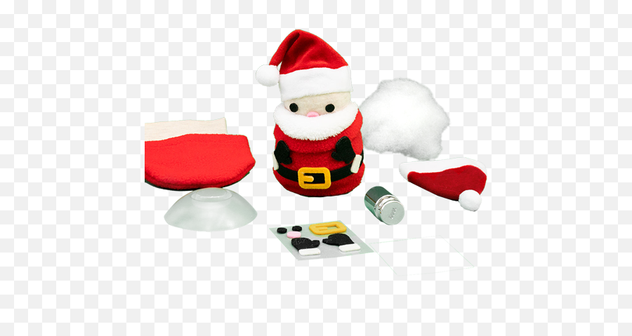 Santa Wobbler - Santa Claus Emoji,Easy Emotions Crafts For Wobblers