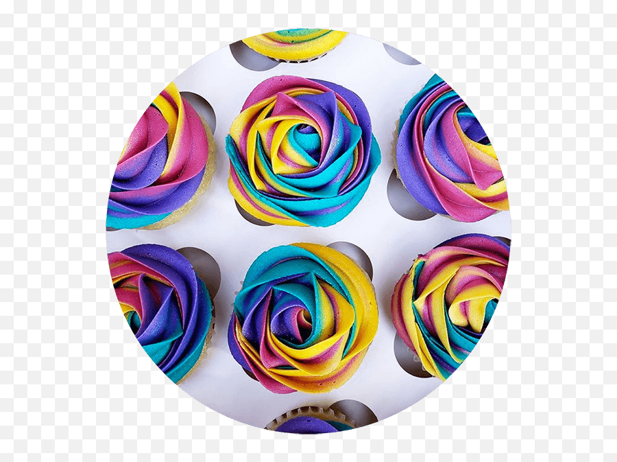 Sugar Happy Cupcakes U2013 Floral Cupcake Delights Emoji,Outlet To Pour My Emotions