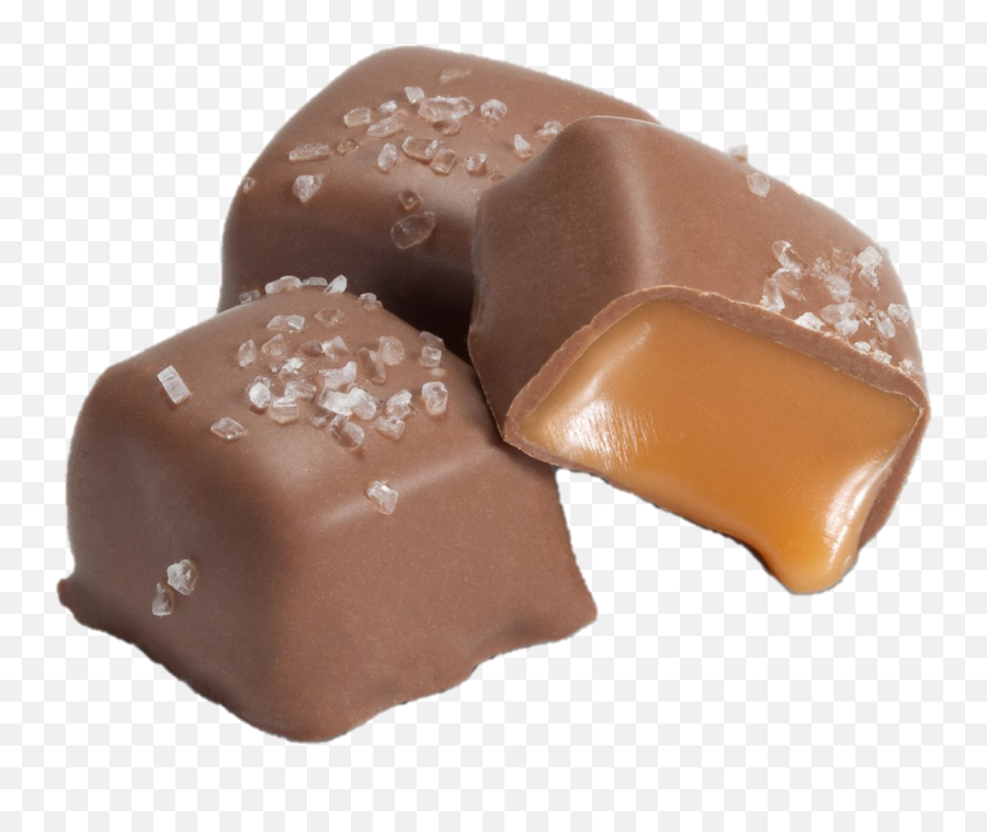 Milk Chocolate Vanilla Caramels With Sea Salts Emoji,Caramel Color Emotion