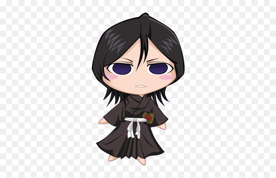 Bleach Chibi Nr 6 Rukia By Rukichen Icon Free Download As Emoji,Ichigo Emoticon