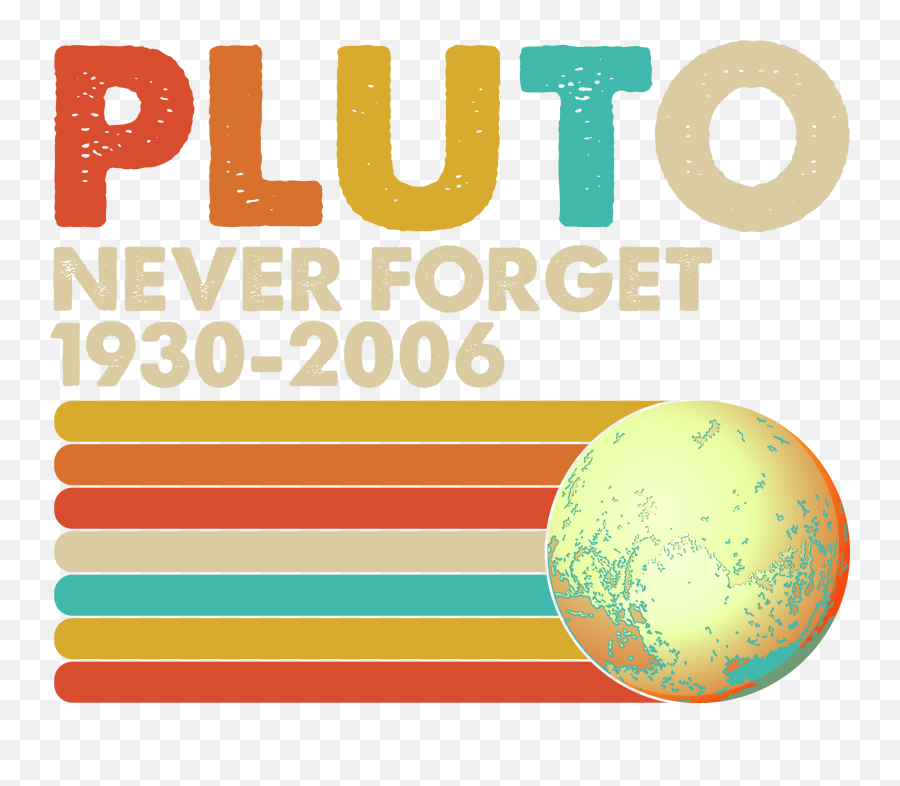 Vintage Colors Pluto Never Forget 1930 - 2006 Kids Tiedye T Emoji,Pluto Planet Emoji