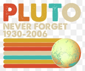 Vintage Colors Pluto Never Forget 1930 - 2006 Kids Tiedye T Emoji,Pluto Planet Emoji