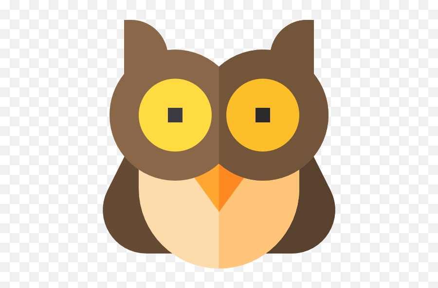 Owl - Free Animals Icons Emoji,Pictures Eagle Bird Smiling Emoji