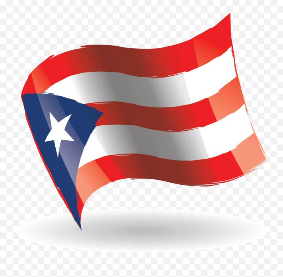 Puerto Rico Flag Waving - Clipart Puerto Rico Flag Png Transparent Puerto Rican Flag Clipart Emoji,Togo Flag Emoji