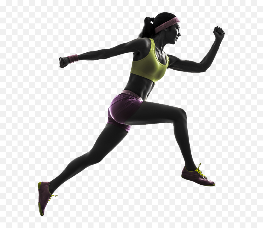 Running Woman Stock Photography Silhouette Jogging - Runner Woman Running Png Emoji,Emoji Joggers Pants