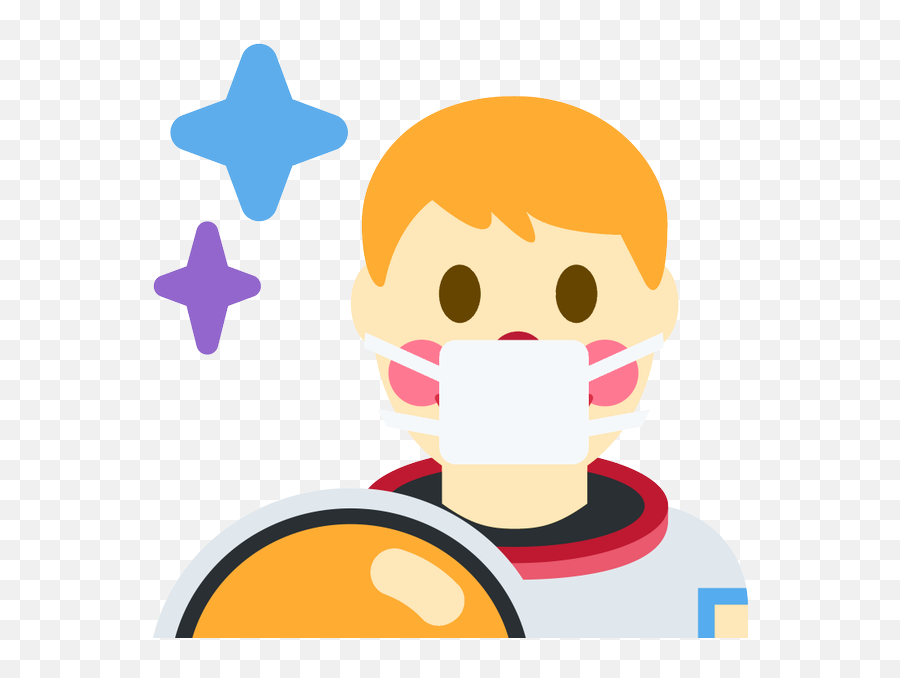 Emoji Face Mashup Bot On Twitter U200d Man Astronaut - Happy,Eating Out Emoji