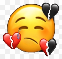 Heartbreak Bad Sticker But Its Sticker By Uwuimsad - Happy Emoji,Meaning Of Emoticon