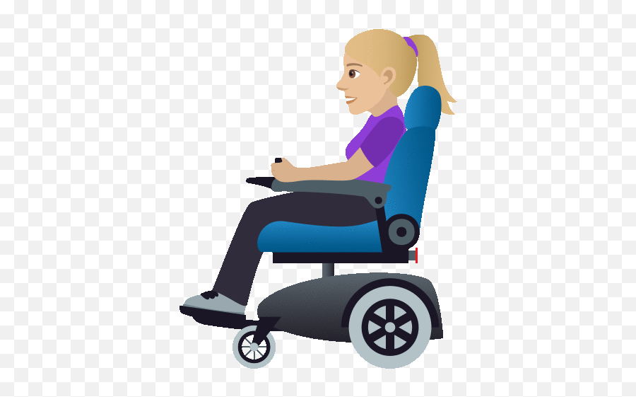 Motorized Wheelchair Joypixels Gif - Wheelchair Emoji,Wheelchair Emoji