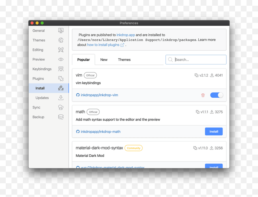 Extend Inkdrop With Plugins - Technology Applications Emoji,Emoji Installation