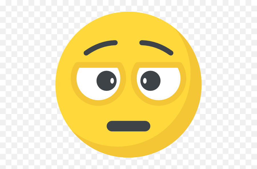 Tired - Smiley Face Depression Face Emoji,Deutsche Emoticons