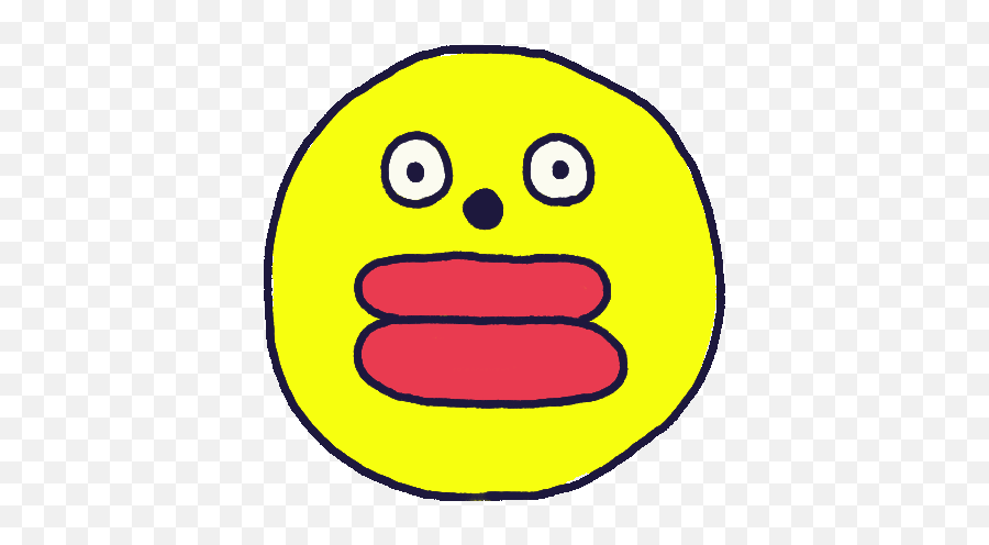 Merk Iu0027m Easy - Parallel Teeth Happy Emoji,Action Emoticon