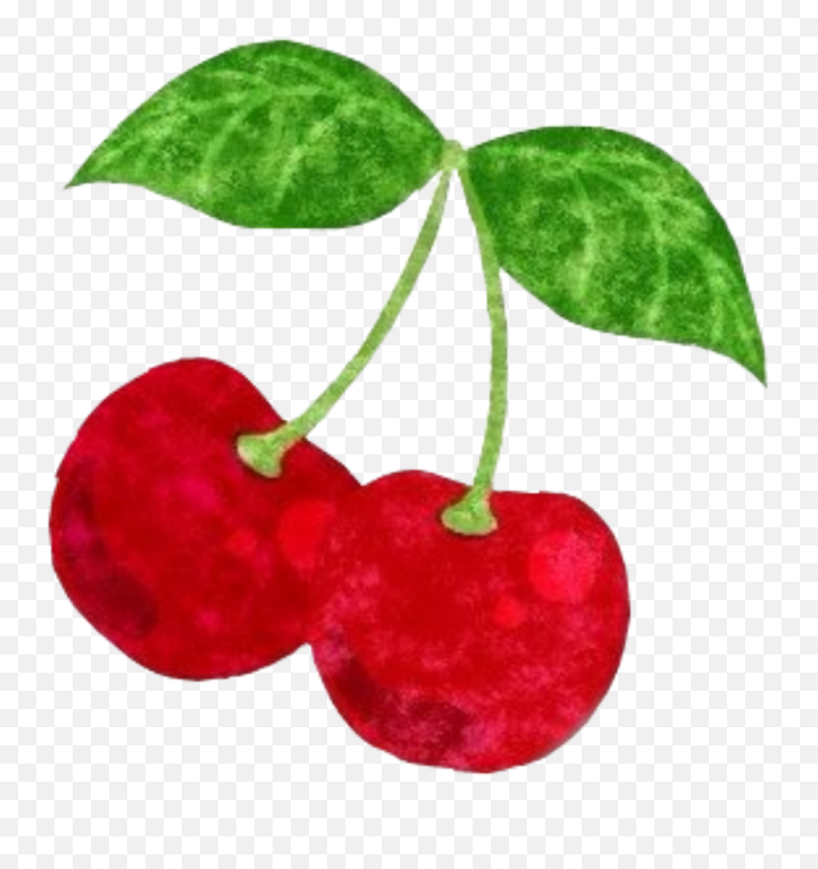 Cherry Fruits Aestheic Sticker By Ar1 - Fresh Emoji,Emoji Pop 44