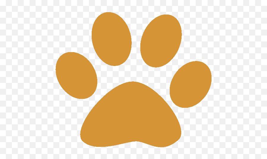 Clipart Pata De Cachorro - Brown Dog Paw Print Emoji,Emoticons De Cachorro