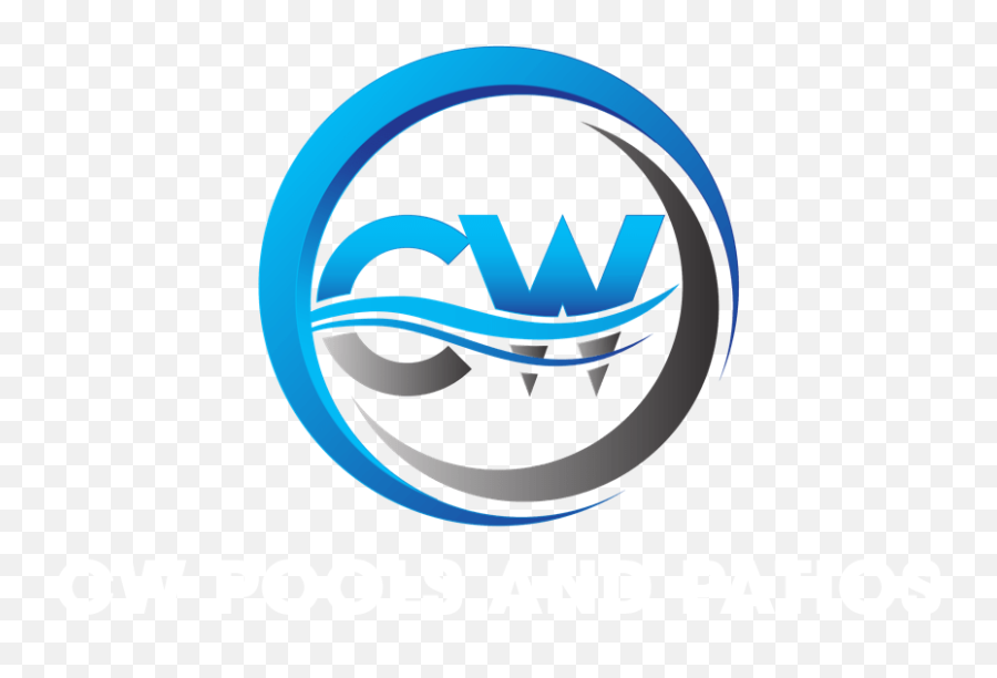 Cw Pools And Patios Pool And Patio Construction Yukon Ok - Sw Logo Design Emoji,House Emoticon How To Type