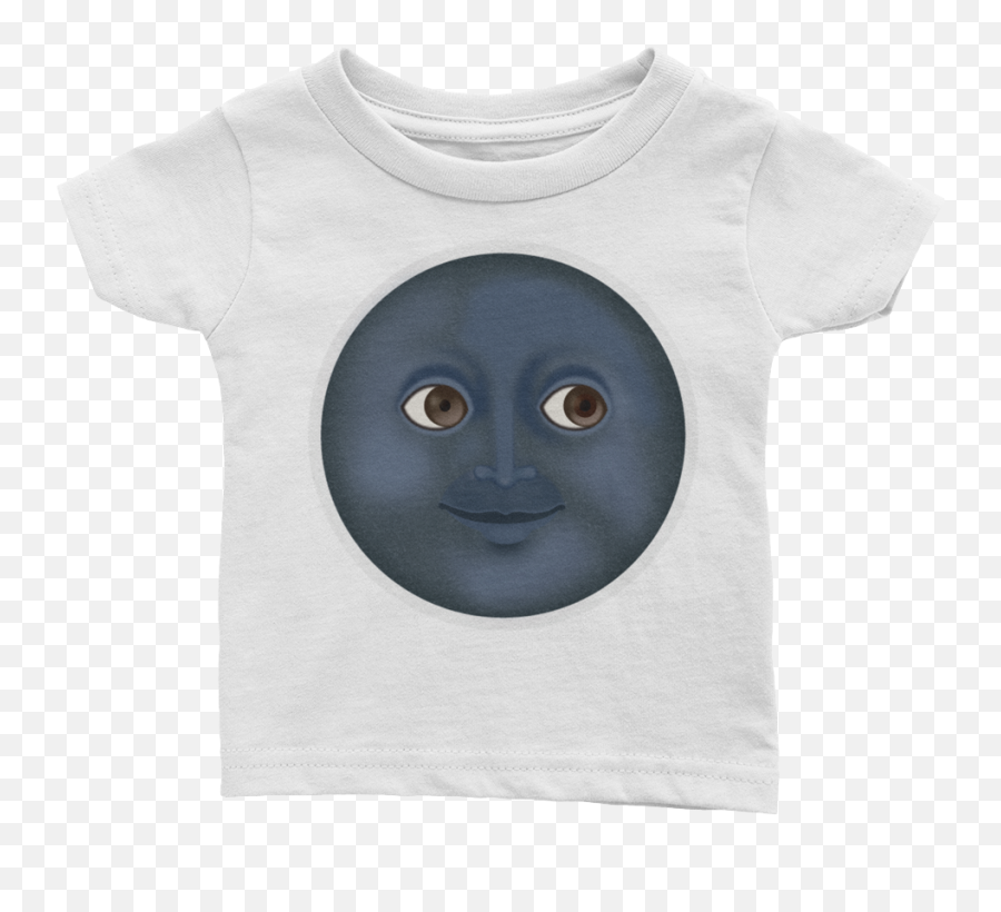 Moon Emoji - Infant Transparent Png Original Size Png Short Sleeve,Moon Emoji
